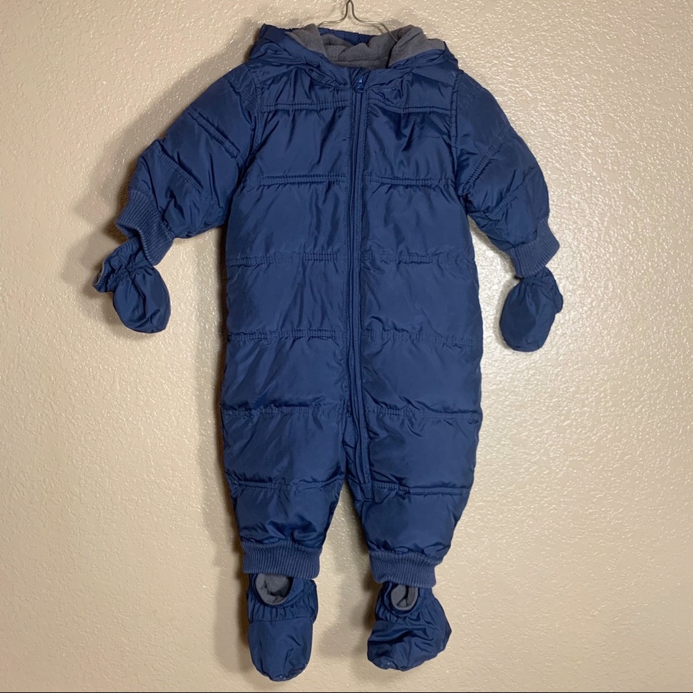 Gap baby dark blue snow suit